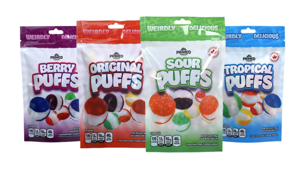 Weirdly Delicious Freeze Dried Candies - Original Puffs